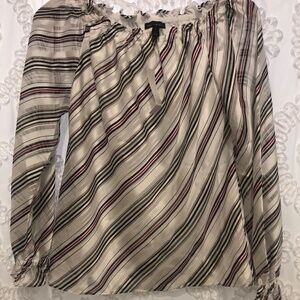 White House Black market off the shoulder blouse